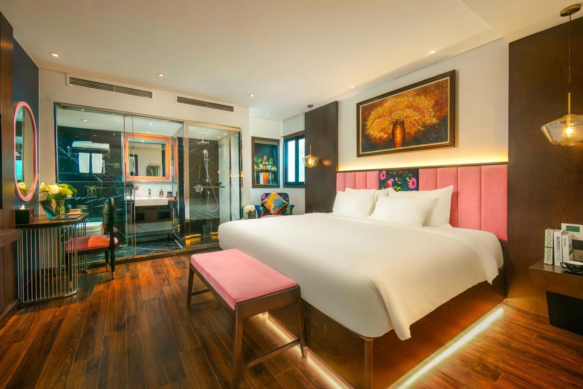 Aurora Central Hanoi Hotel Exterior foto